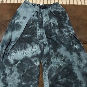 Tie-Dye Wide-leg Pants